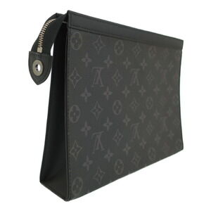 Louis Vuitton Monogram Shoulder Voyage Bag Pochette Black Eclipse
